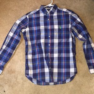 Polo Button Down(plaid)